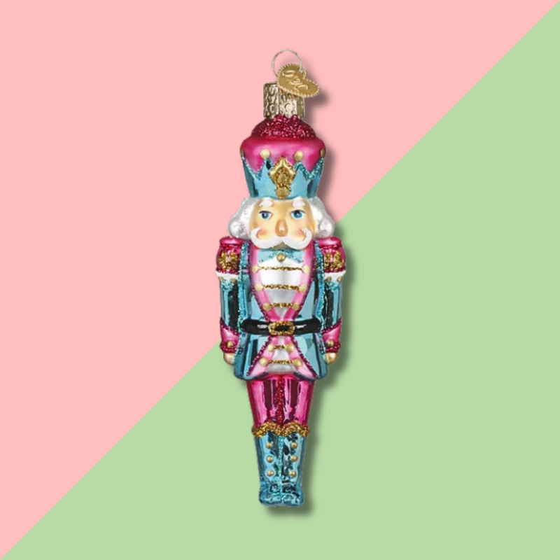 Pastel Nutcracker Ornament