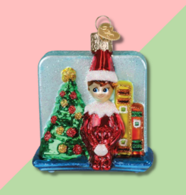 Scout Elf Storytime Ornament