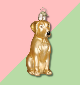 Yellow Labrador Ornament