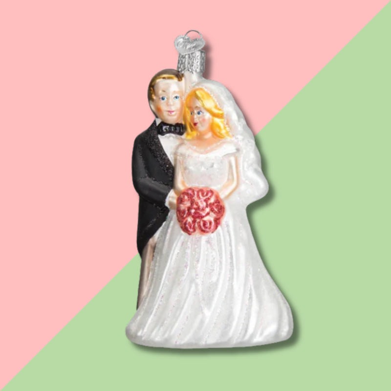 Bridal Couple Ornament