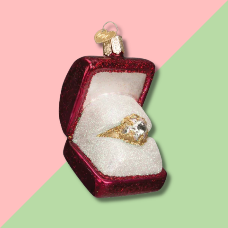 Ring in Box Ornament
