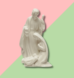 Stoneware Holy Family
