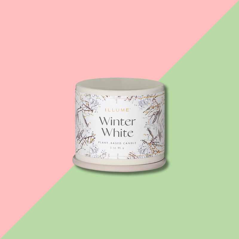 Winter White Demi Vanity Tin