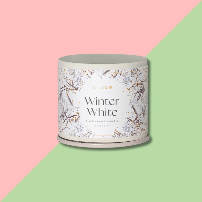 Winter White Vanity Tin