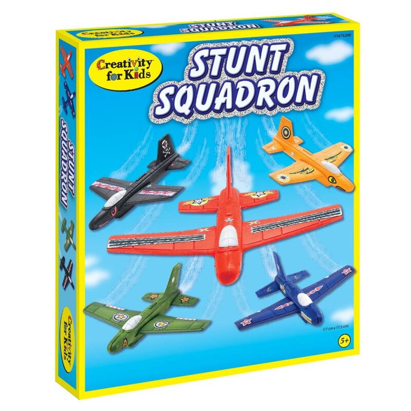 CREATIVITY FOR KIDS Stunt Squadron Foam Fliers