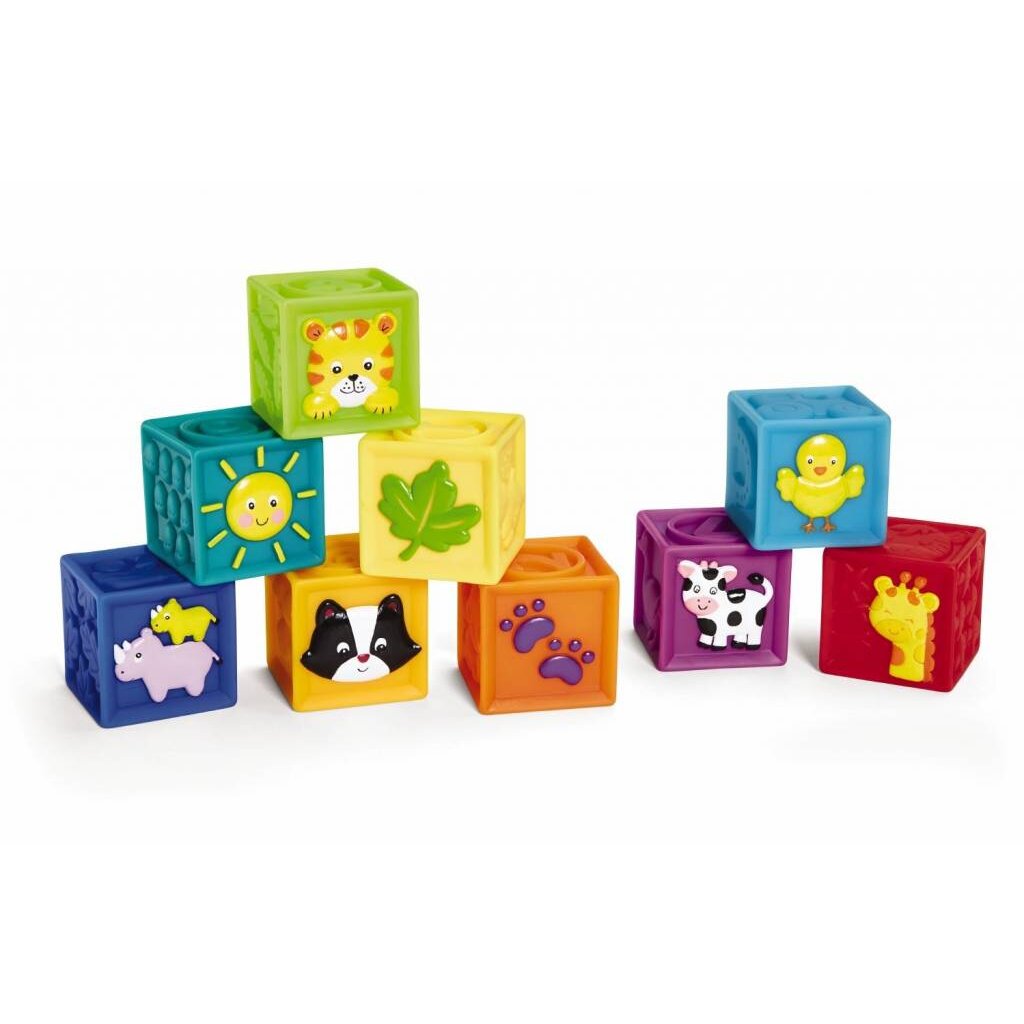 INTERNATIONAL PLAYTHINGS Squeak 'n Stack Blocks