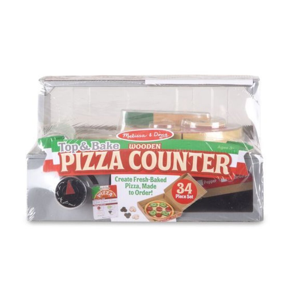 Top & Bake Pizza Counter Play Set - BrainyZoo Toys