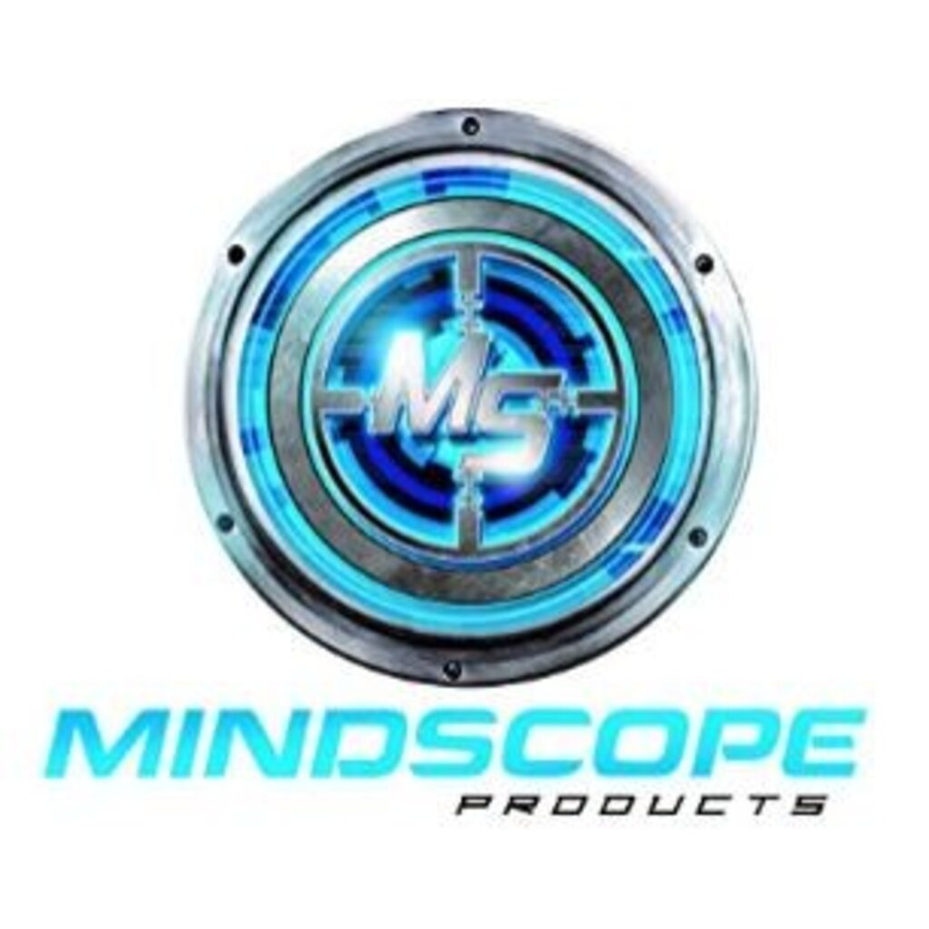 MINDSCOPE Flying Quadcopter Disc with LED Lights & Remote Control - Blue
