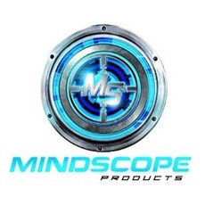 MINDSCOPE Flying Quadcopter Disc with LED Lights & Remote Control - Blue