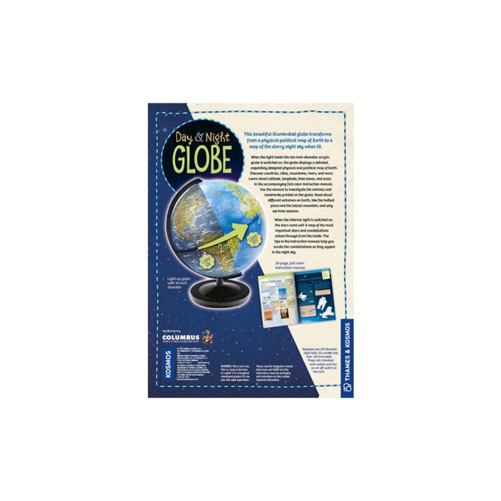 THAMES & KOSMOS Day & Night Globe (In store pickup only)