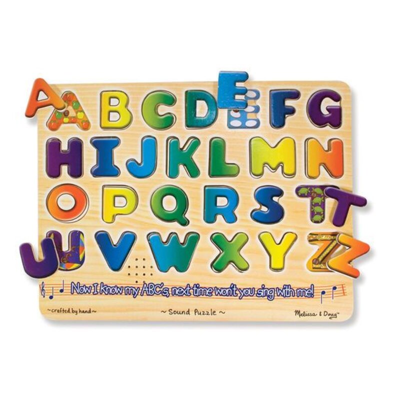 MELISSA & DOUG Alphabet Sound Puzzle 3+