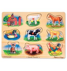 MELISSA & DOUG Farm Sound Puzzle 2+