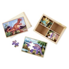 MELISSA & DOUG Dinosaurs Jigsaw Puzzle In A  Box