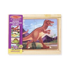 MELISSA & DOUG Dinosaurs Jigsaw Puzzle In A  Box