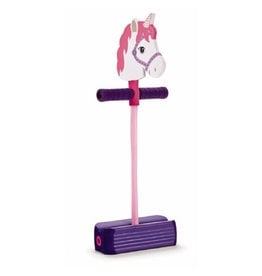 INTERNATIONAL PLAYTHINGS Hop & Squeak Unicorn Pogo Jumper