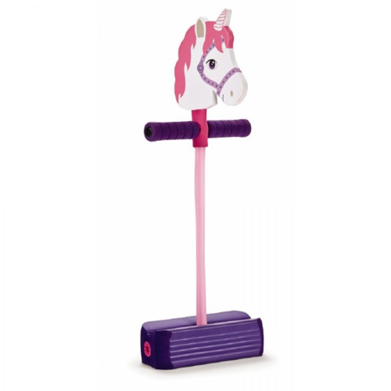 EPOCH EVERLASTING PLAY Hop & Squeak Unicorn Pogo Jumper