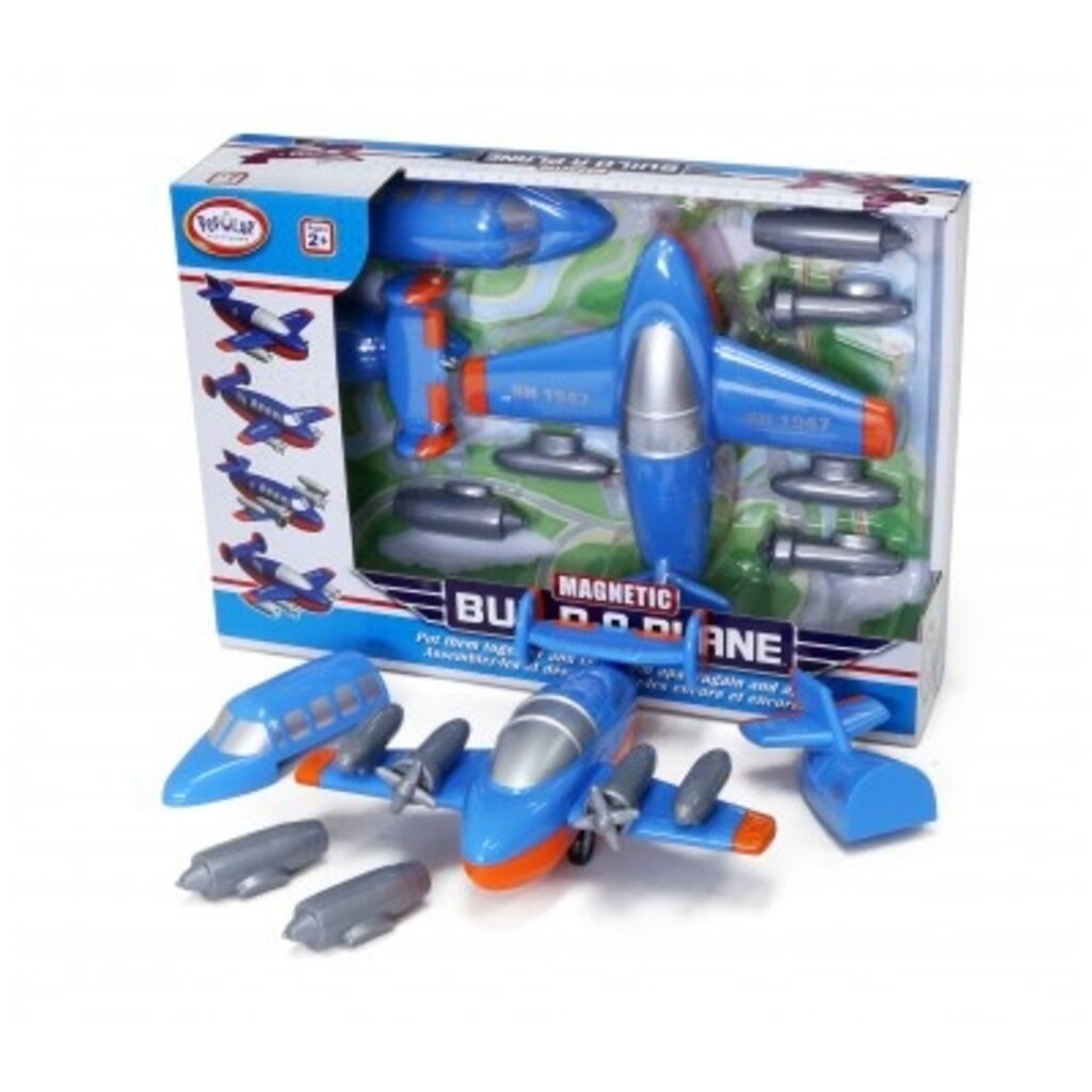 POPULAR PLAYTHINGS Magnetic Build A Truck Construction 2+