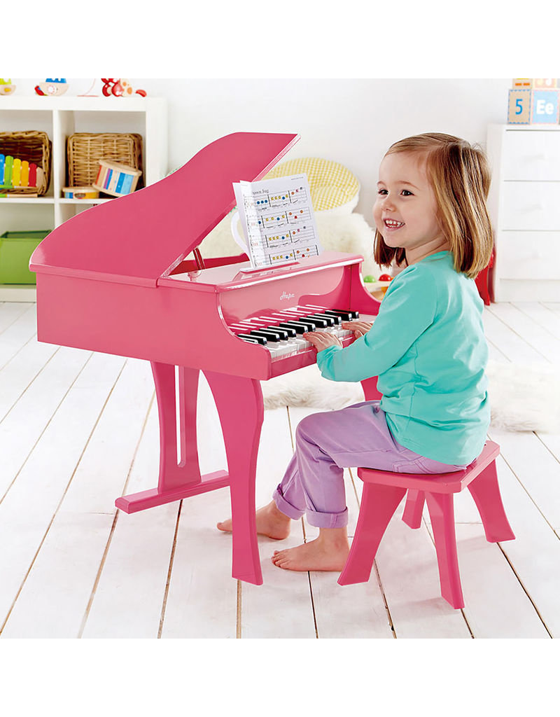 happy grand piano pink