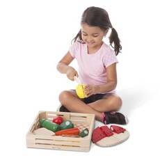 MELISSA & DOUG Cutting Food Box