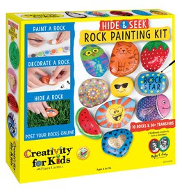 CREATIVITY FOR KIDS Hide And Seek Rock Painting Kit