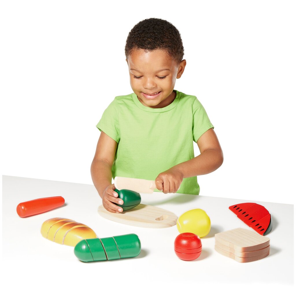 MELISSA & DOUG Cutting Food Box