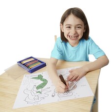 MELISSA & DOUG Pink Jumbo Coloring Pad