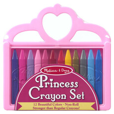 MELISSA & DOUG Princess Crayon Set