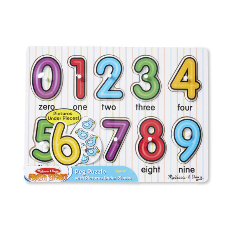 MELISSA & DOUG See Inside Numbers 2+