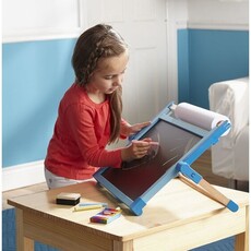 MELISSA & DOUG Deluxe Double Sided Tabletop Easel