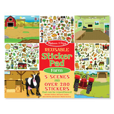 MELISSA & DOUG Farm Reusable Sticker Pad