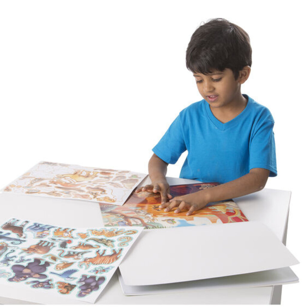 MELISSA & DOUG Jungle and Savanna Reusable Sticker Pad