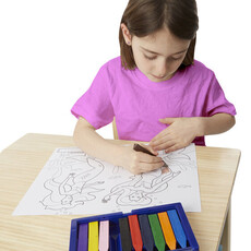 MELISSA & DOUG Jumbo Triangular Crayons (10)