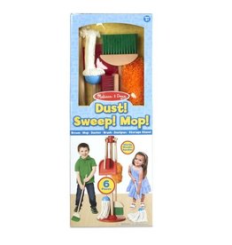MELISSA & DOUG Let's Play House! Dust, Sweep & Mop