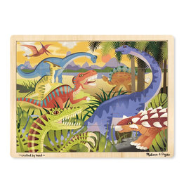 MELISSA & DOUG Dinosaur Jigsaw Puzzle (24pc)