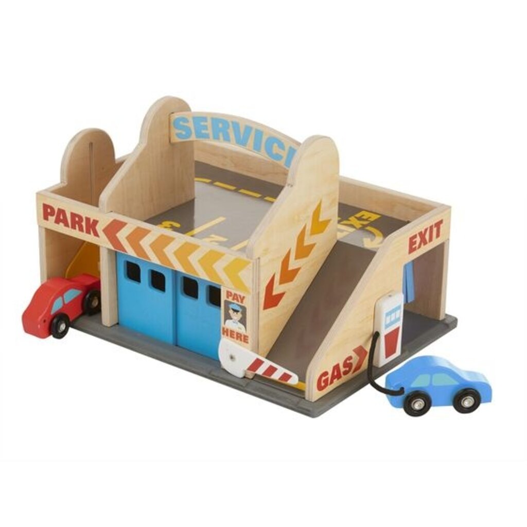 MELISSA & DOUG Service Station Parking Garage