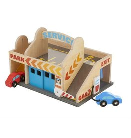 MELISSA & DOUG Service Station Parking Garage