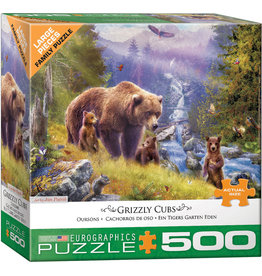 EUROGRAPHICS 500pc Grizzly Cubs by Jan Patrik