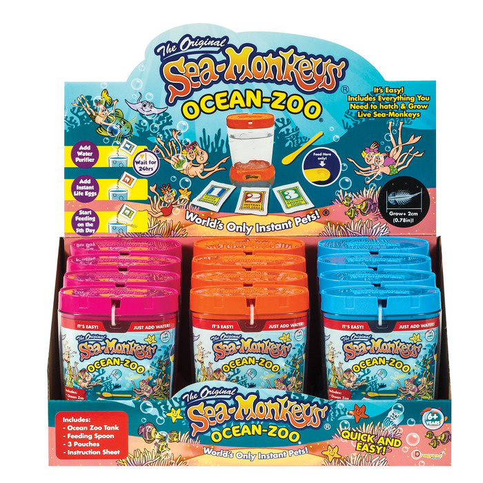 OCEAN VOLCANO SEA MONKEYS - BrainyZoo Toys
