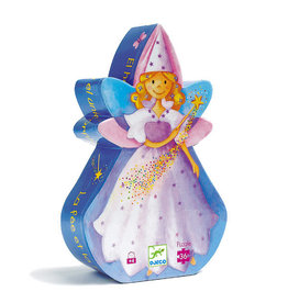 DJECO 36pc Silhouette Puzzles The Fairy And The Unicorn