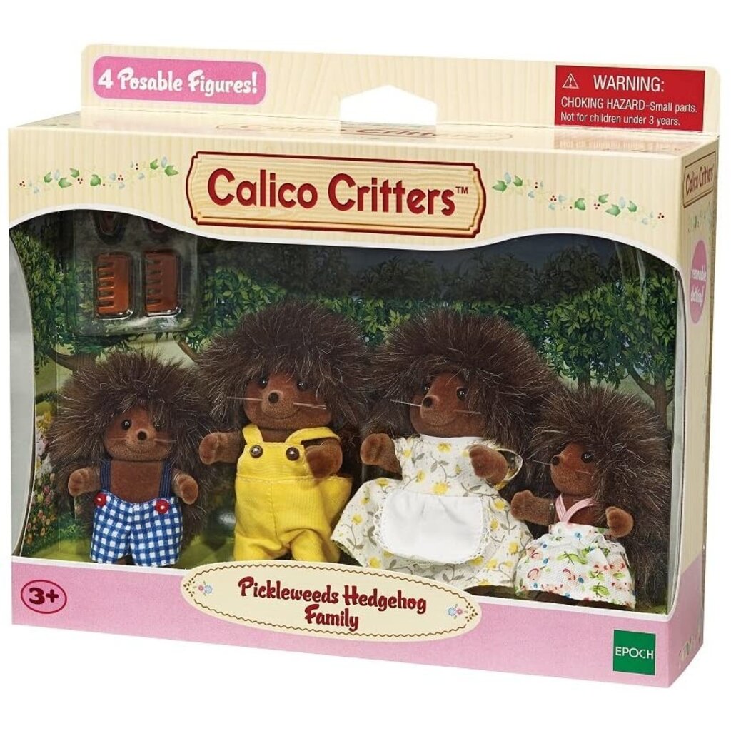 EPOCH EVERLASTING PLAY CC Hedgehog Family