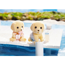 INTERNATIONAL PLAYTHINGS CC Yellow Labrador Twins