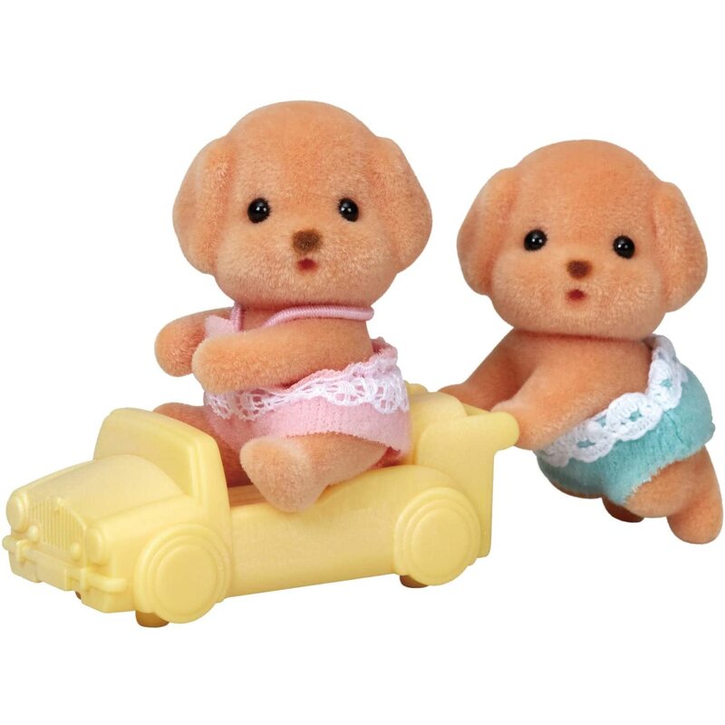 INTERNATIONAL PLAYTHINGS CC Toy Poodle Twins