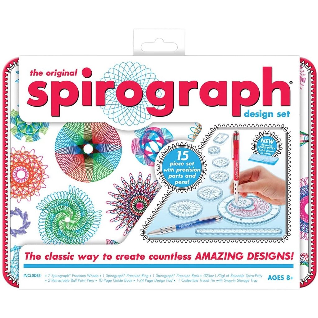 PLAYMONSTER Spirograph Tin