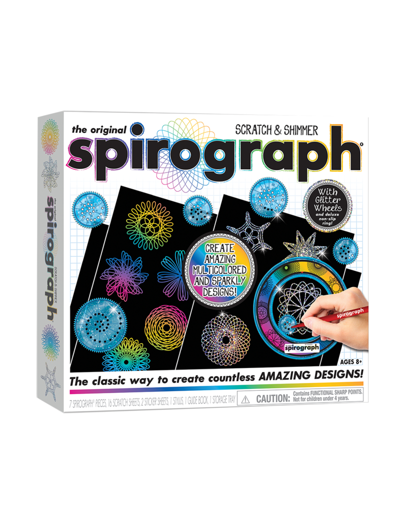 spirograph scratch and sparkle