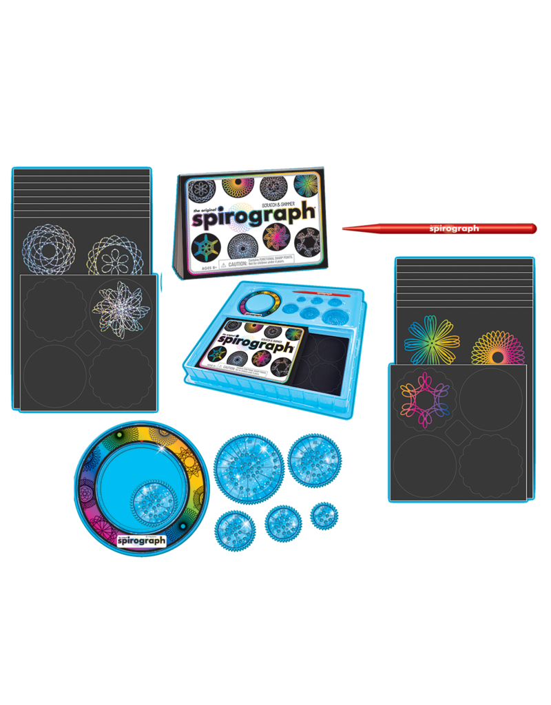 spirograph scratch and shimmer