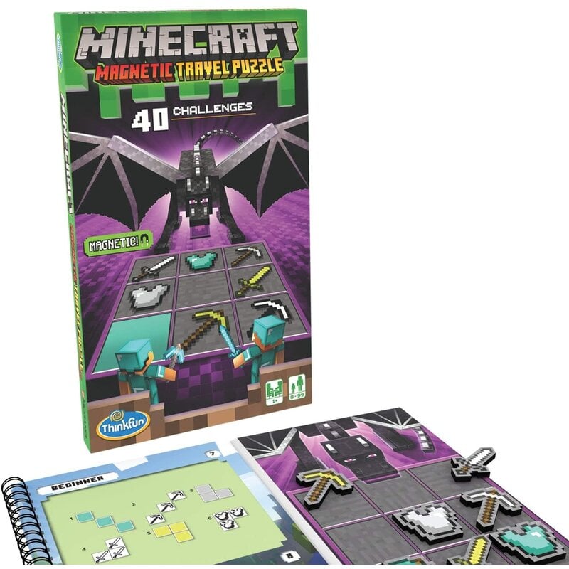 RAVENSBURGER Minecraft Magnetic Travel Puzzle