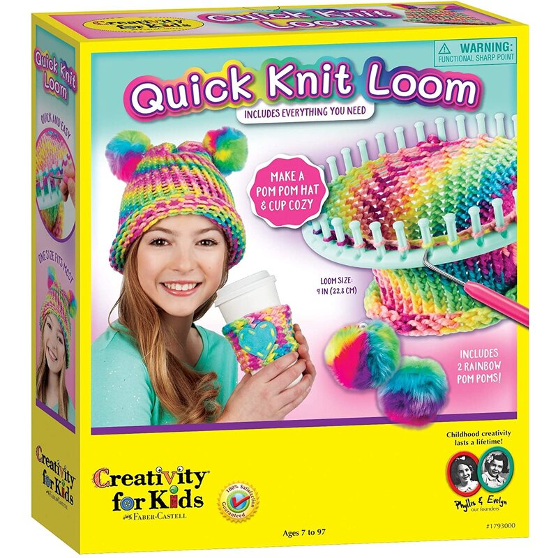 CREATIVITY FOR KIDS Quick Knit Loom