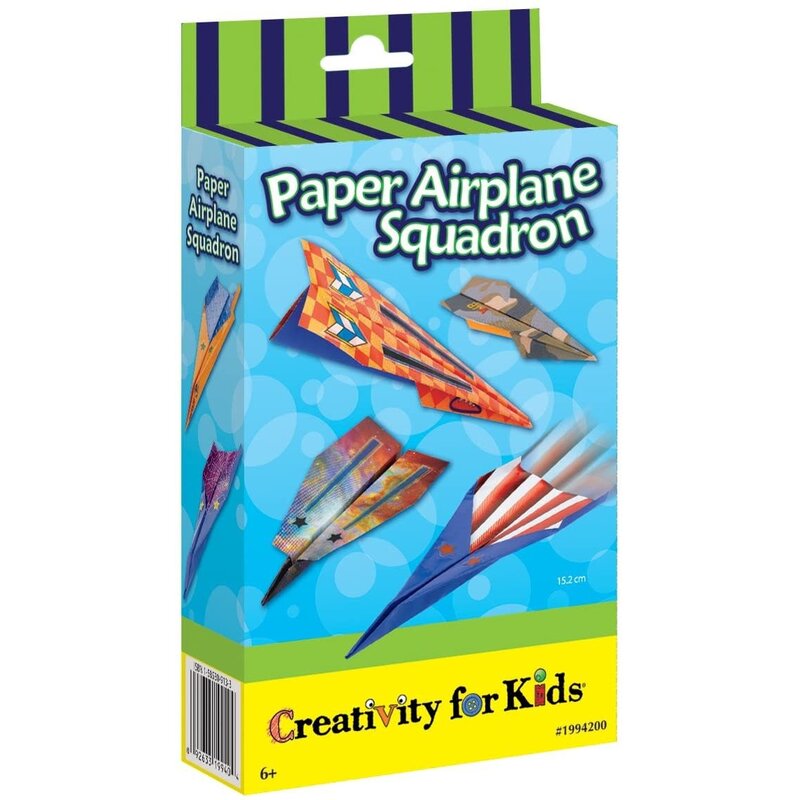 CREATIVITY FOR KIDS Paper Airplane Squadron