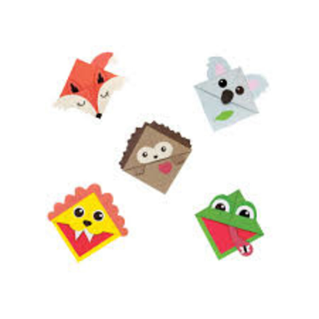 CREATIVITY FOR KIDS Corner Creature Bookmarks