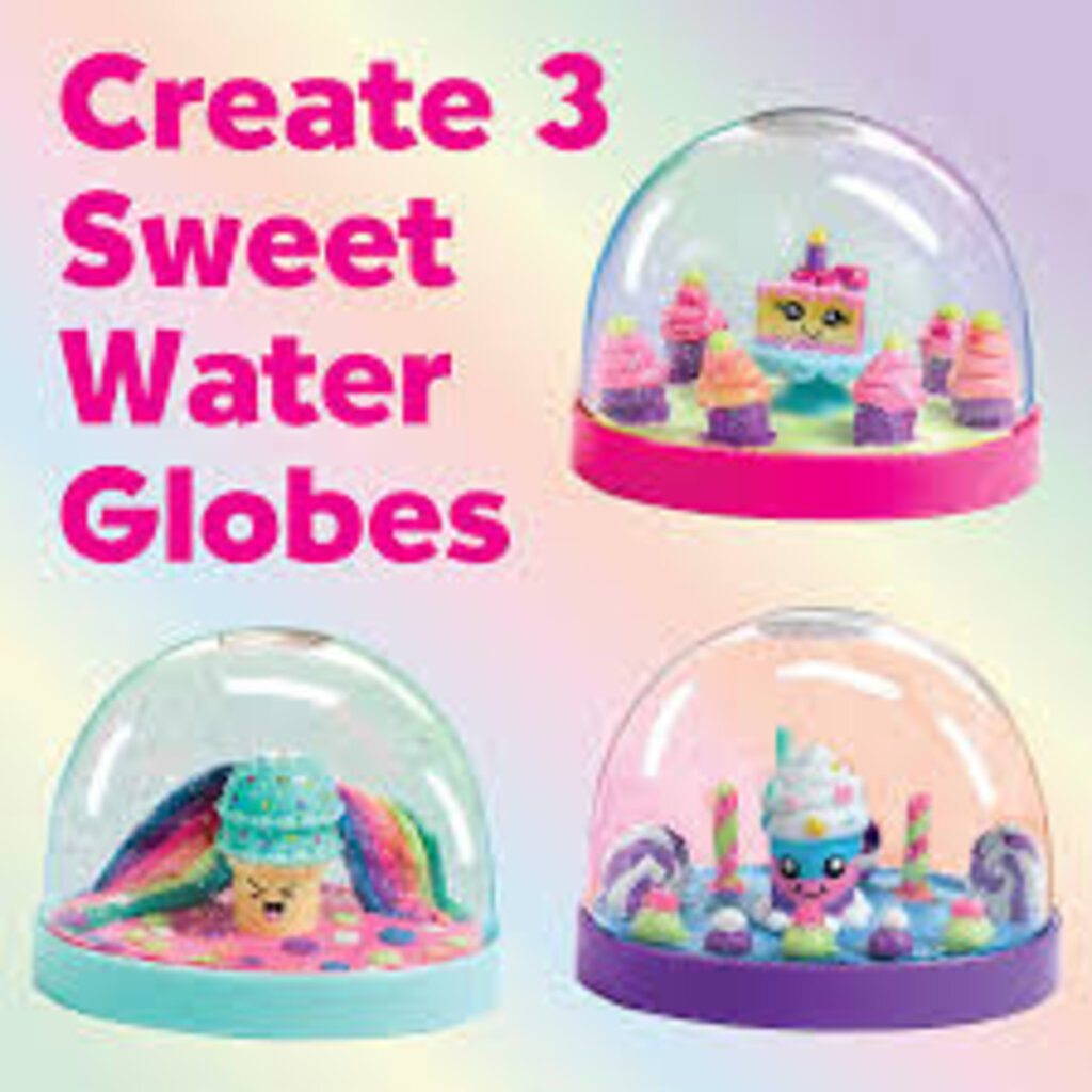 CREATIVITY FOR KIDS Make Your Own Water Globes - Sweet Treats Water Globes